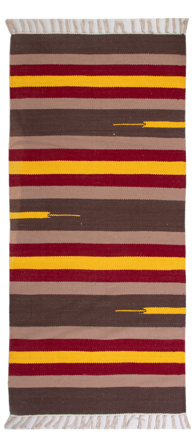 Moderne kilim Tæppe 150x70cm
