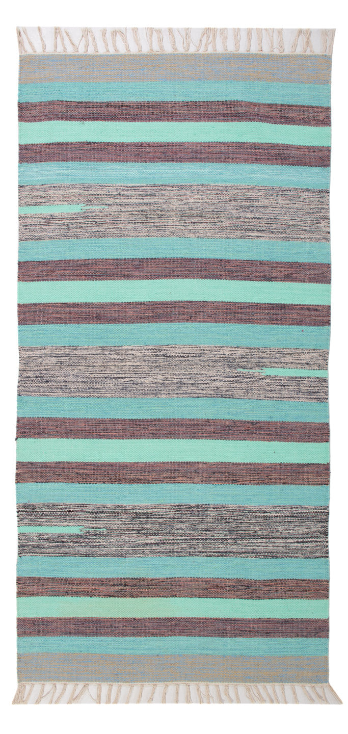 Moderne kilim Tæppe 150x70cm