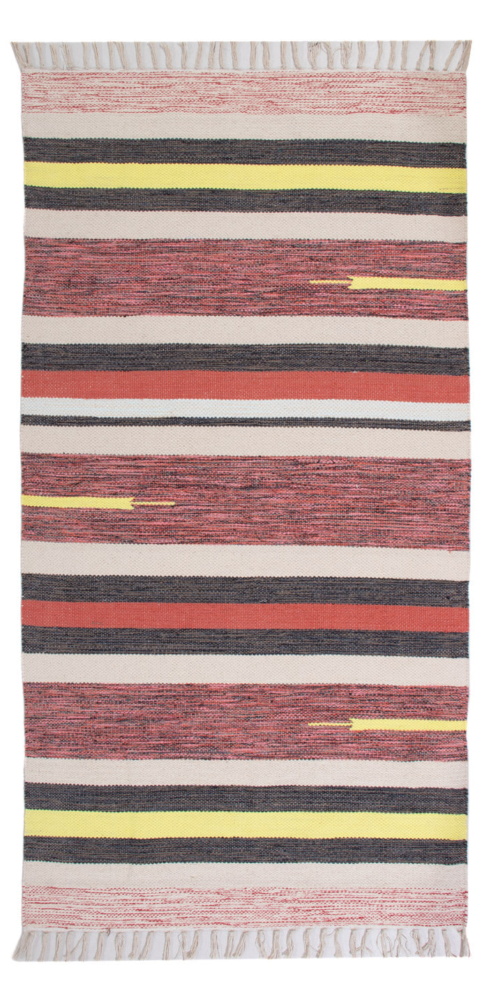 Moderne kilim Tæppe 150x70cm