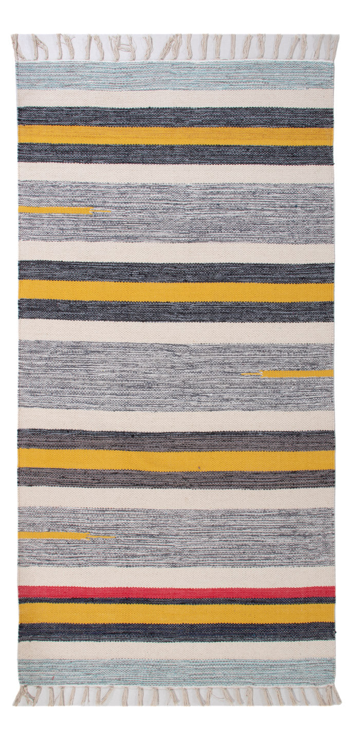 Moderne kilim Tæppe 150x70cm