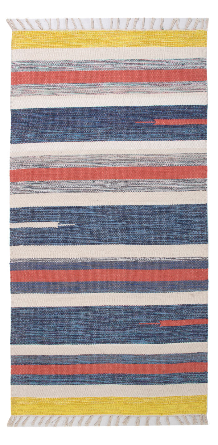 Moderne kilim Tæppe 150x70cm