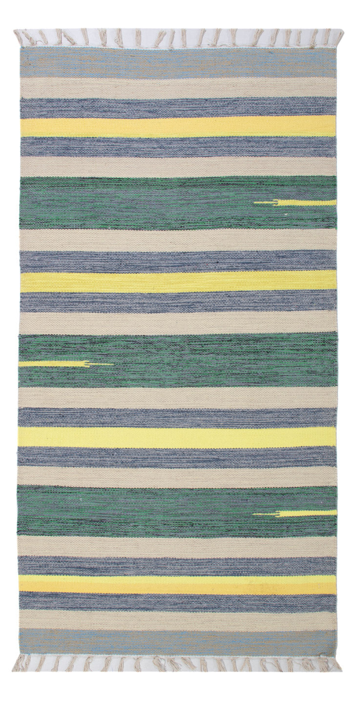 Moderne kilim Tæppe 150x70cm