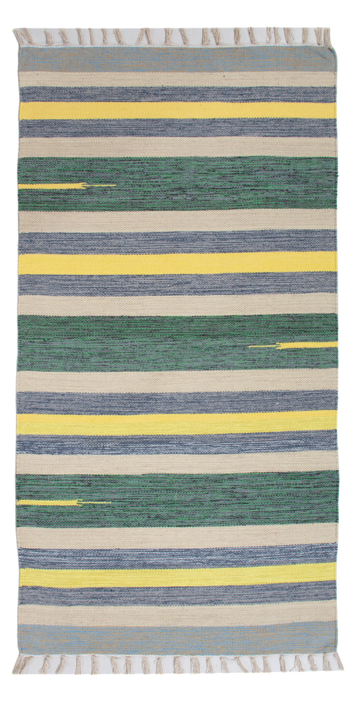 Moderne kilim Tæppe 150x70cm