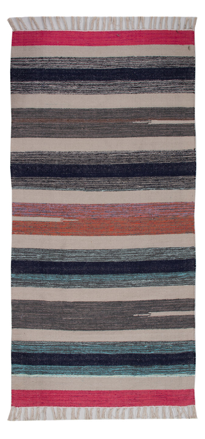 Moderne kilim Tæppe 150x70cm