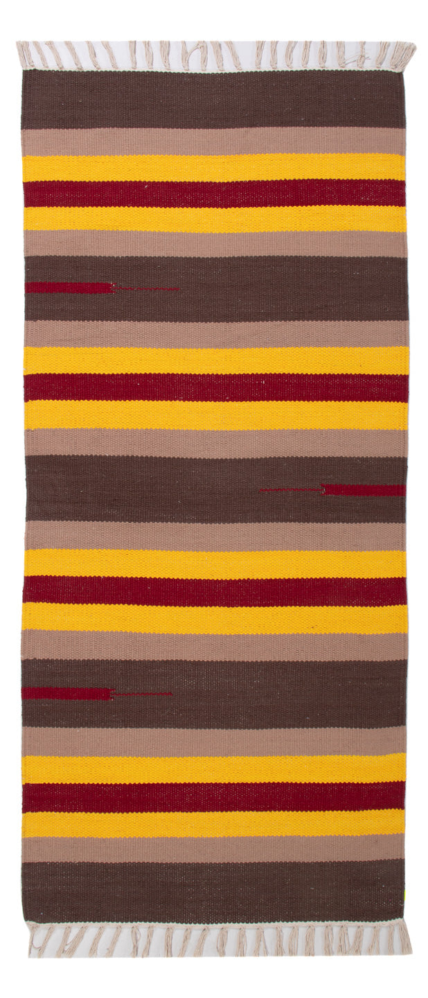 Moderne kilim Tæppe 150x70cm