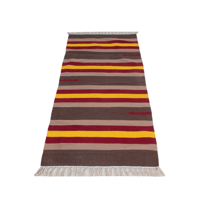 Moderne kilim Tæppe 150x70cm