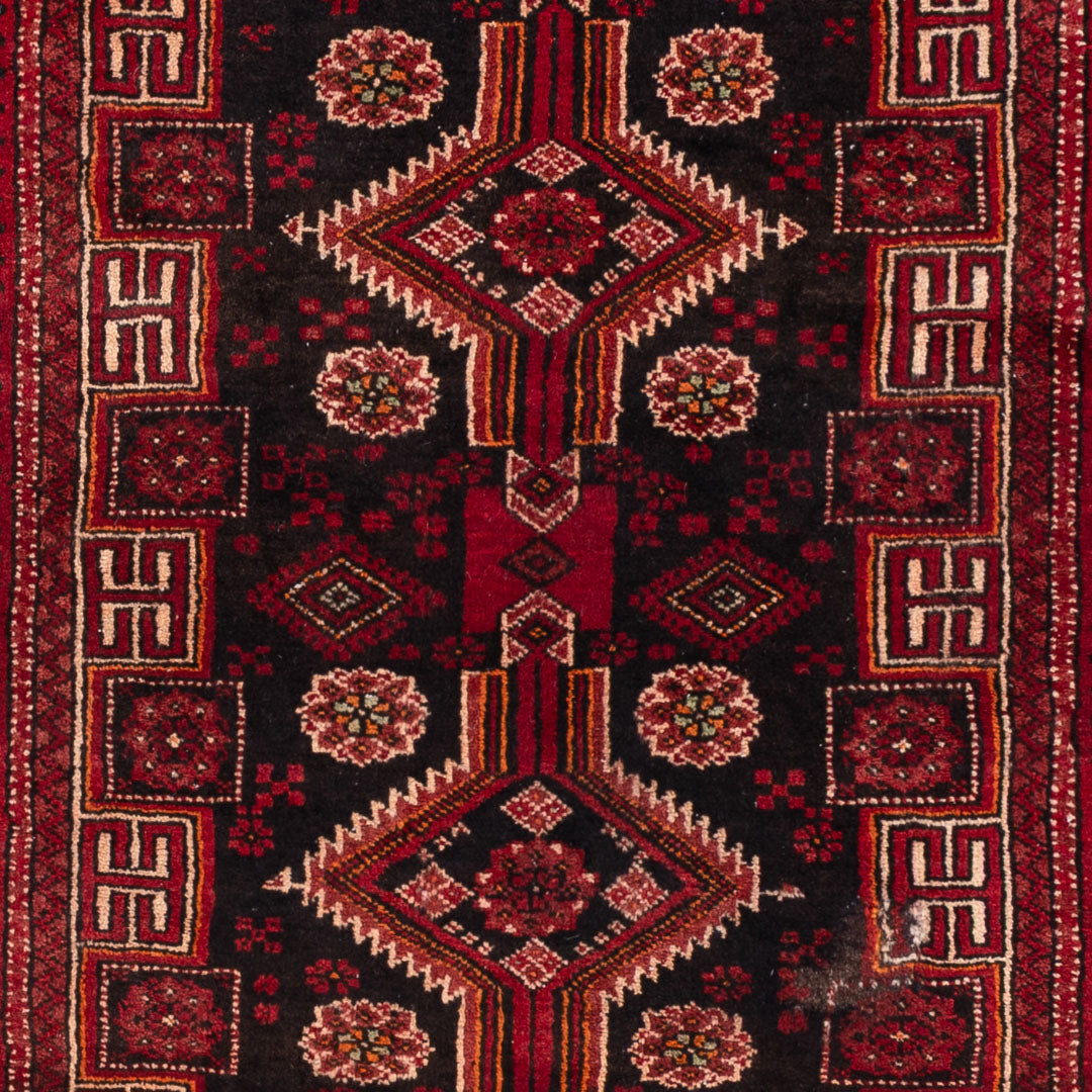 Baluch-tæppe 200x100cm - Persisk tæppe