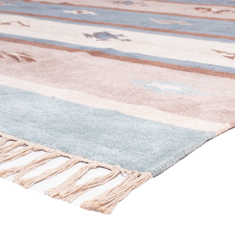 Moderne kilim Tæppe 140x70cm
