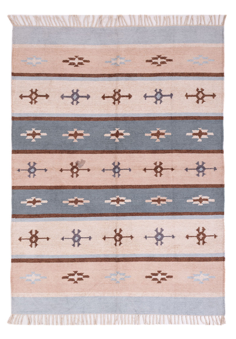 Moderne kilim Tæppe 200x140cm
