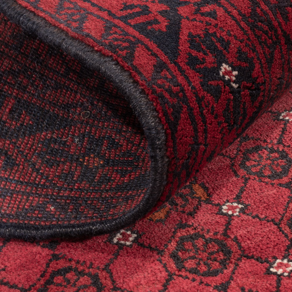 Løber Afghansk tæppe - Bukhara - 285 x 78 cm - rød