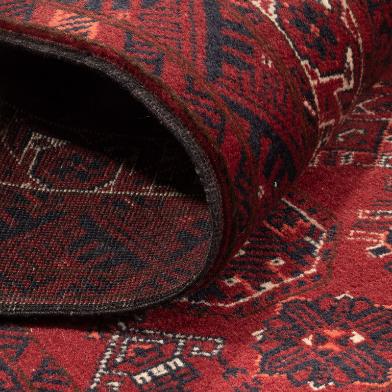 Løber Afghansk tæppe - Bukhara - 285 x 82 cm - rød