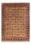 Afghansk tæppe - 390 x 290 cm - mørk beige