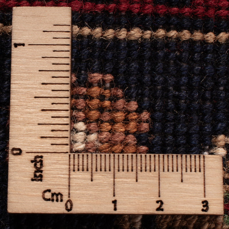 Afghansk tæppe - 390 x 290 cm - mørk beige