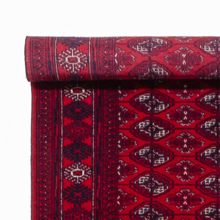 Turkaman-tæppe 396x87cm - Orientalsk tæppe
