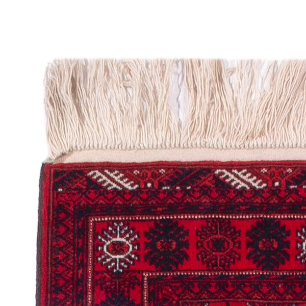 Løber Afghansk tæppe - Bukhara - 294 x 84 cm - rød