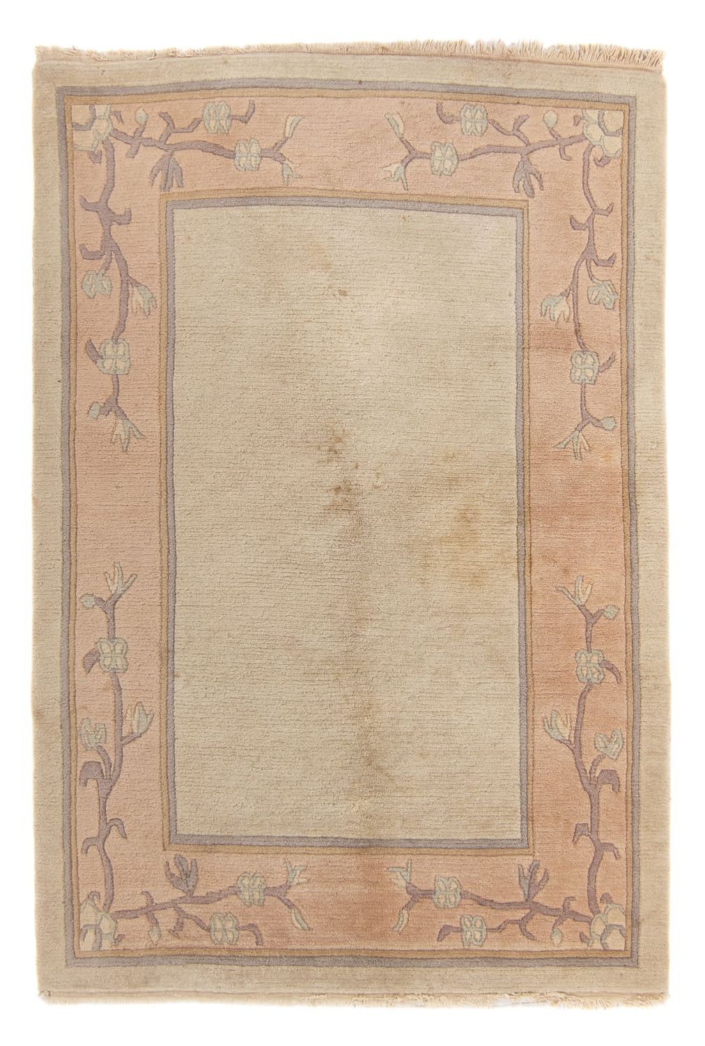 Nepal Tæppe - 176 x 120 cm - beige