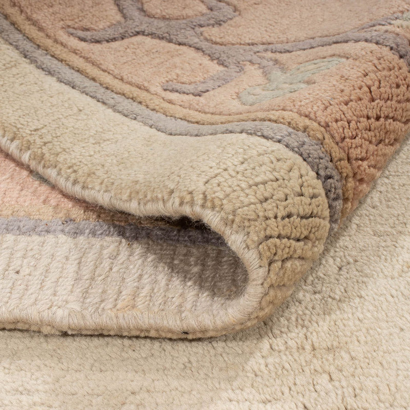 Nepal Tæppe - 176 x 120 cm - beige