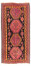 Løber Kelim-tæppe - gammelt - 330 x 160 cm - flerfarvet
