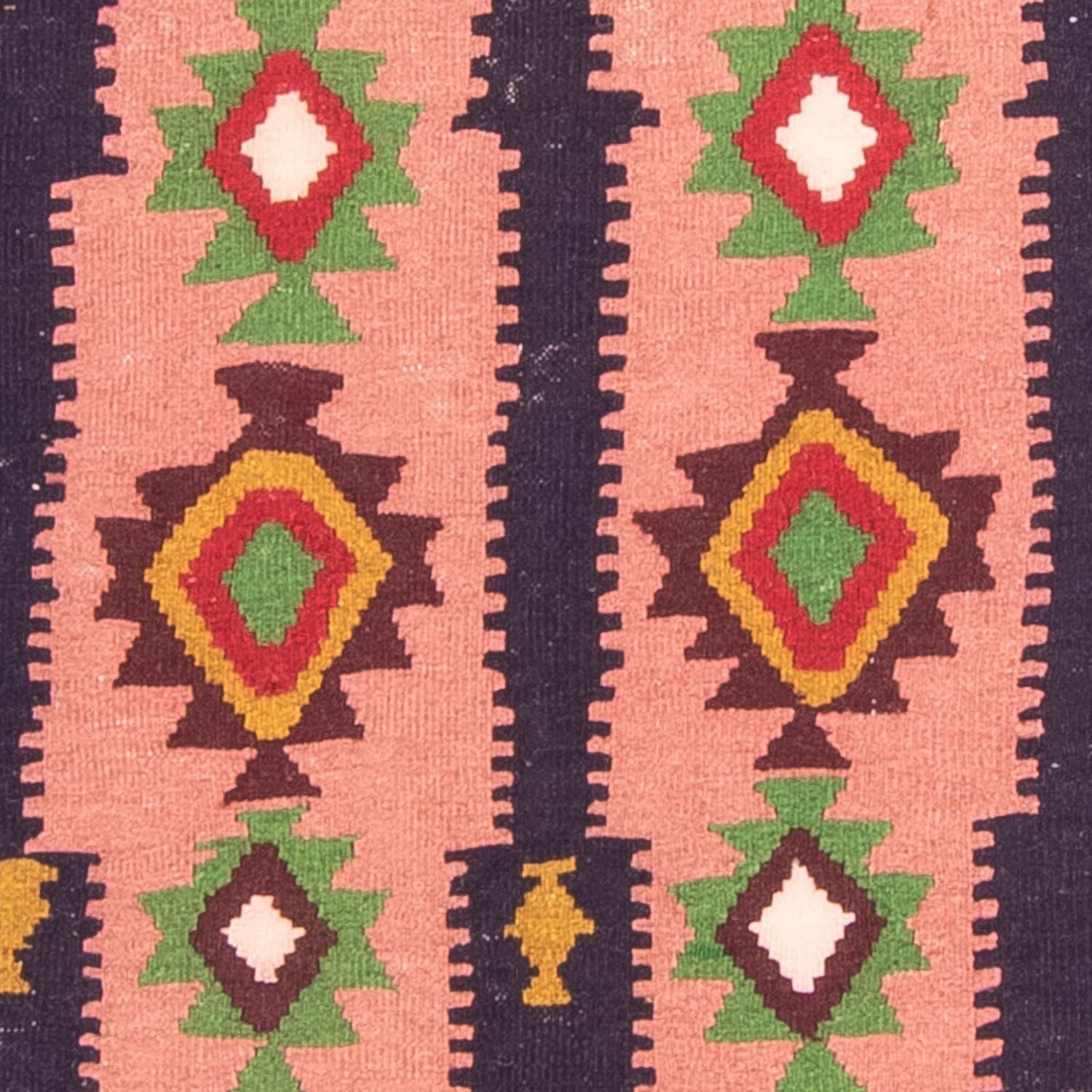 Løber Kelim-tæppe - gammelt - 275 x 110 cm - flerfarvet