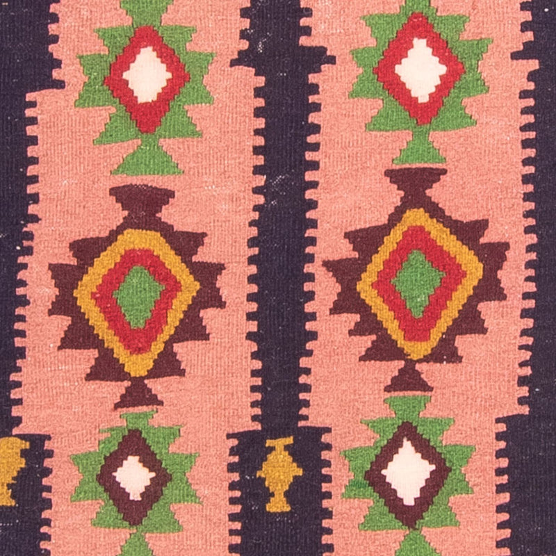Løber Kelim-tæppe - gammelt - 275 x 110 cm - flerfarvet