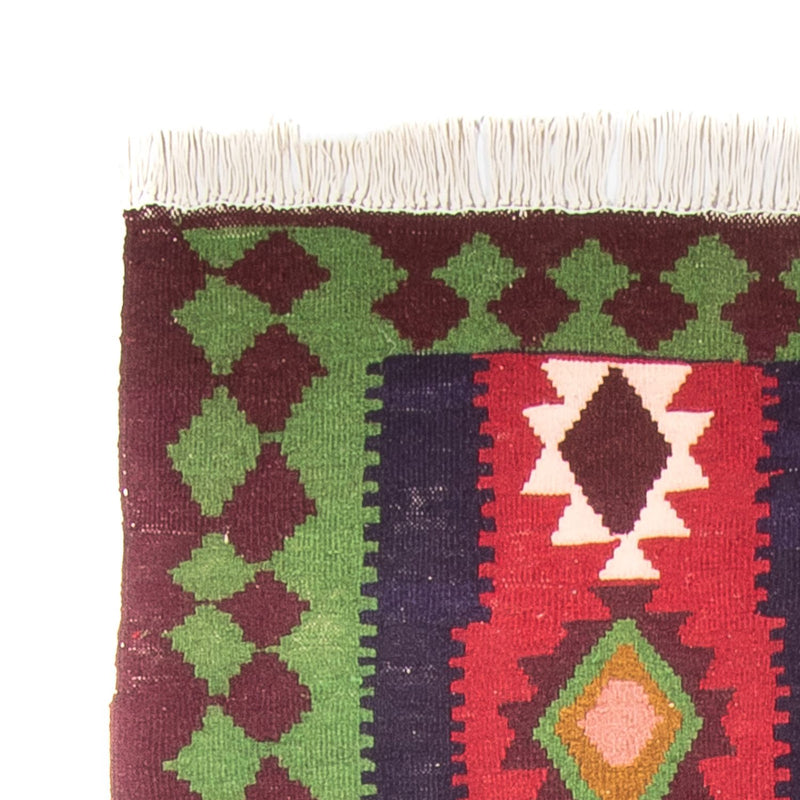 Løber Kelim-tæppe - gammelt - 275 x 110 cm - flerfarvet