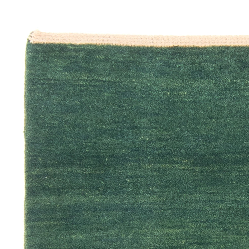 Gabbeh-tæppe - Persisk - 146 x 95 cm - mørkegrøn