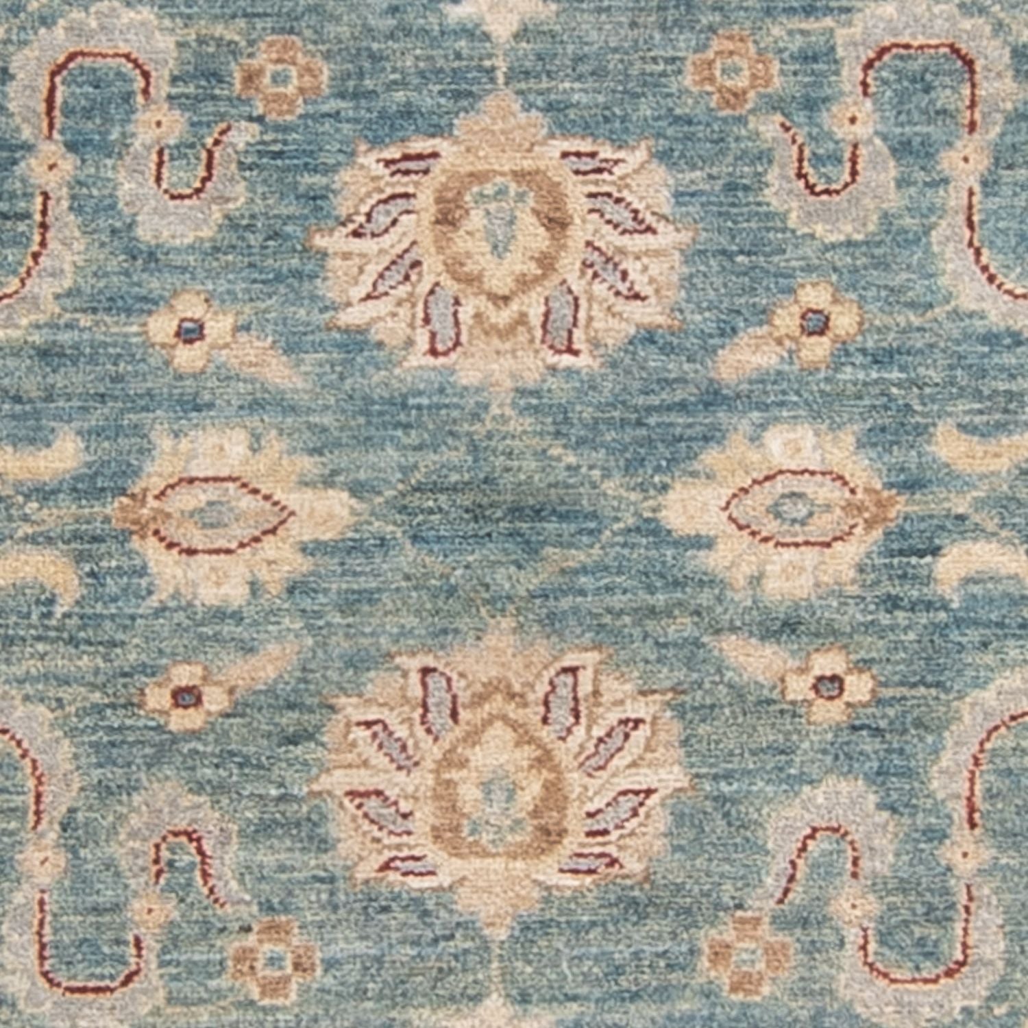 Løber Ziegler Carpet - 194 x 78 cm - turkis