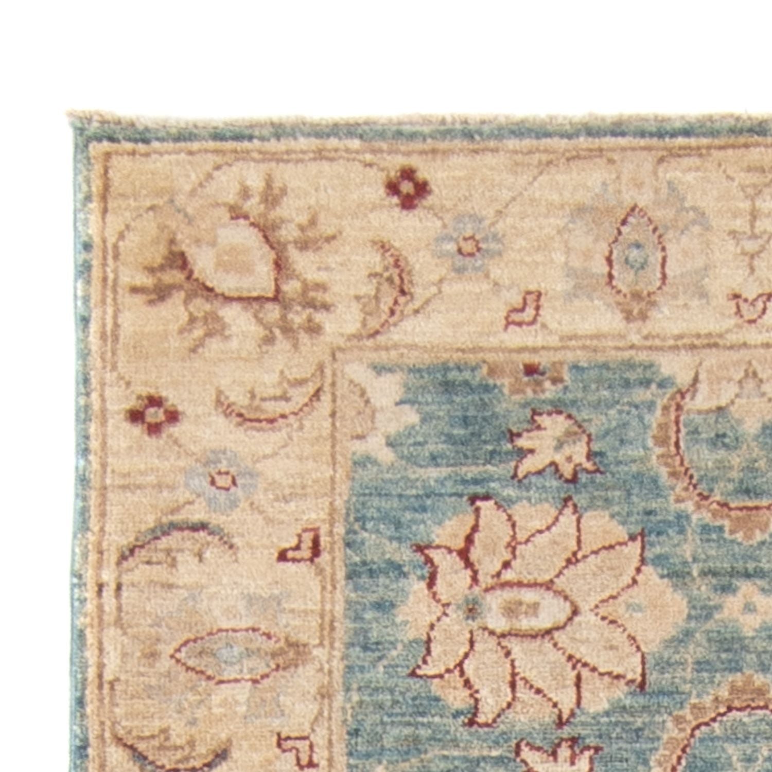 Løber Ziegler Carpet - 194 x 78 cm - turkis