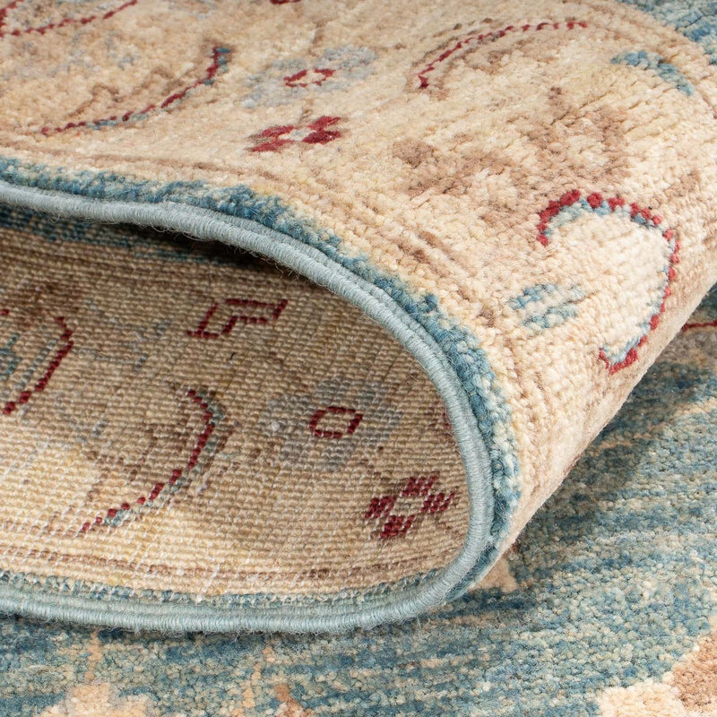 Løber Ziegler Carpet - 194 x 78 cm - turkis