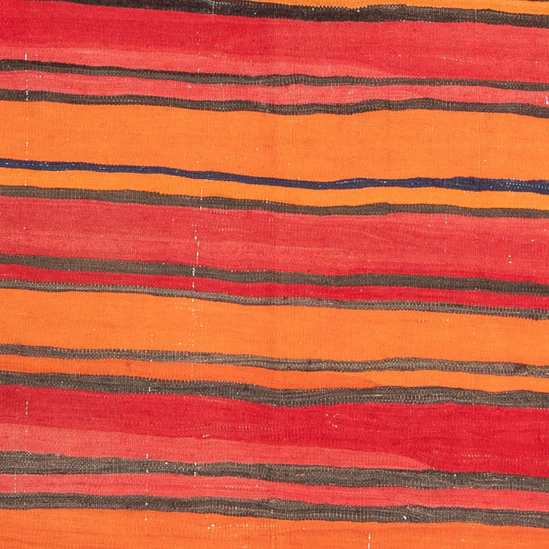 Kelim-tæppe - gammelt - 240 x 142 cm - flerfarvet