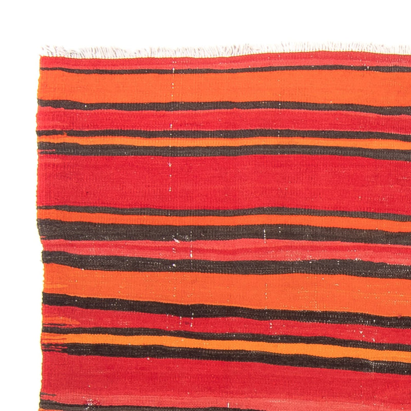 Kelim-tæppe - gammelt - 240 x 142 cm - flerfarvet