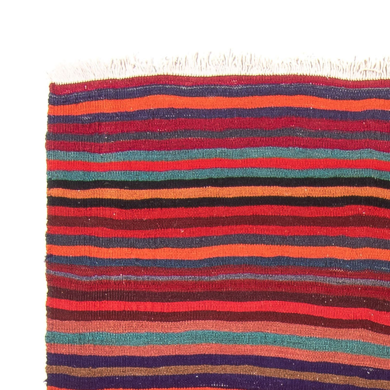 Løber Kelim-tæppe - gammelt - 300 x 122 cm - flerfarvet