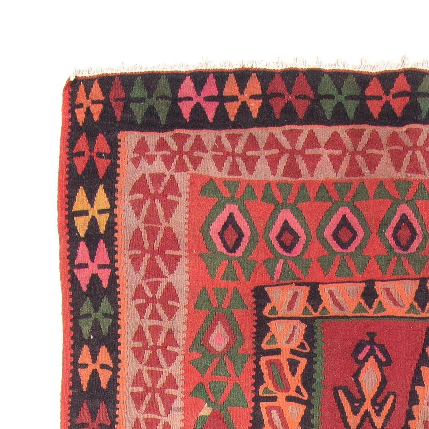 Antikt kilim Tæppe 355x150cm