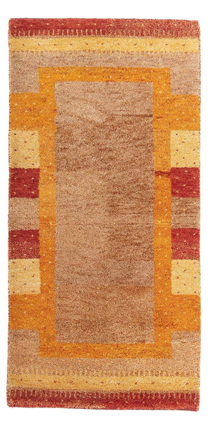 Gabbeh-tæppe - Indus - 120 x 60 cm - flerfarvet