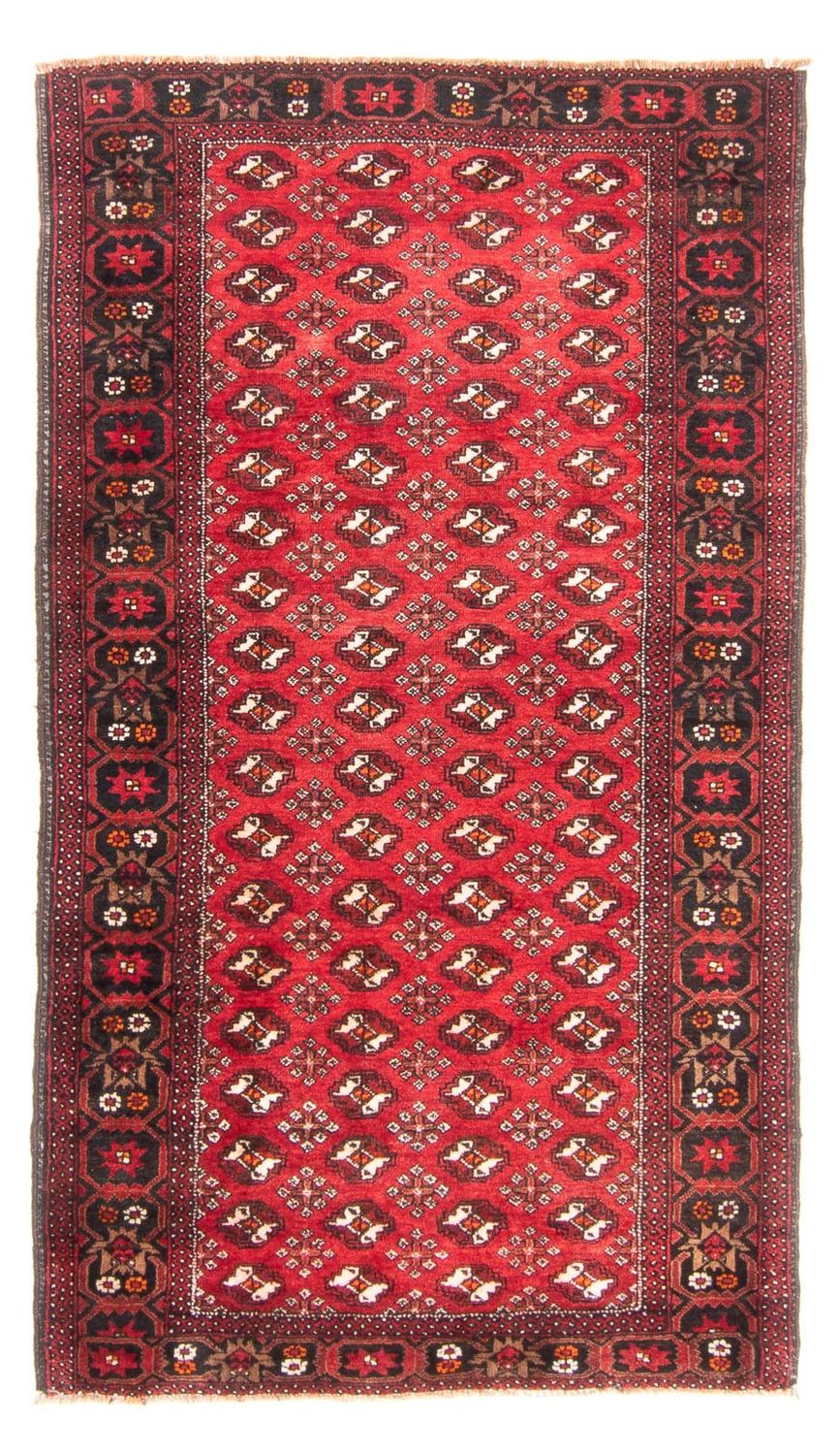 Løber Baluch-tæppe - 198 x 110 cm - rød