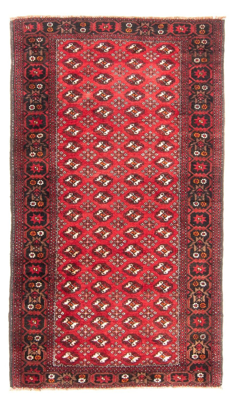 Løber Baluch-tæppe - 198 x 110 cm - rød