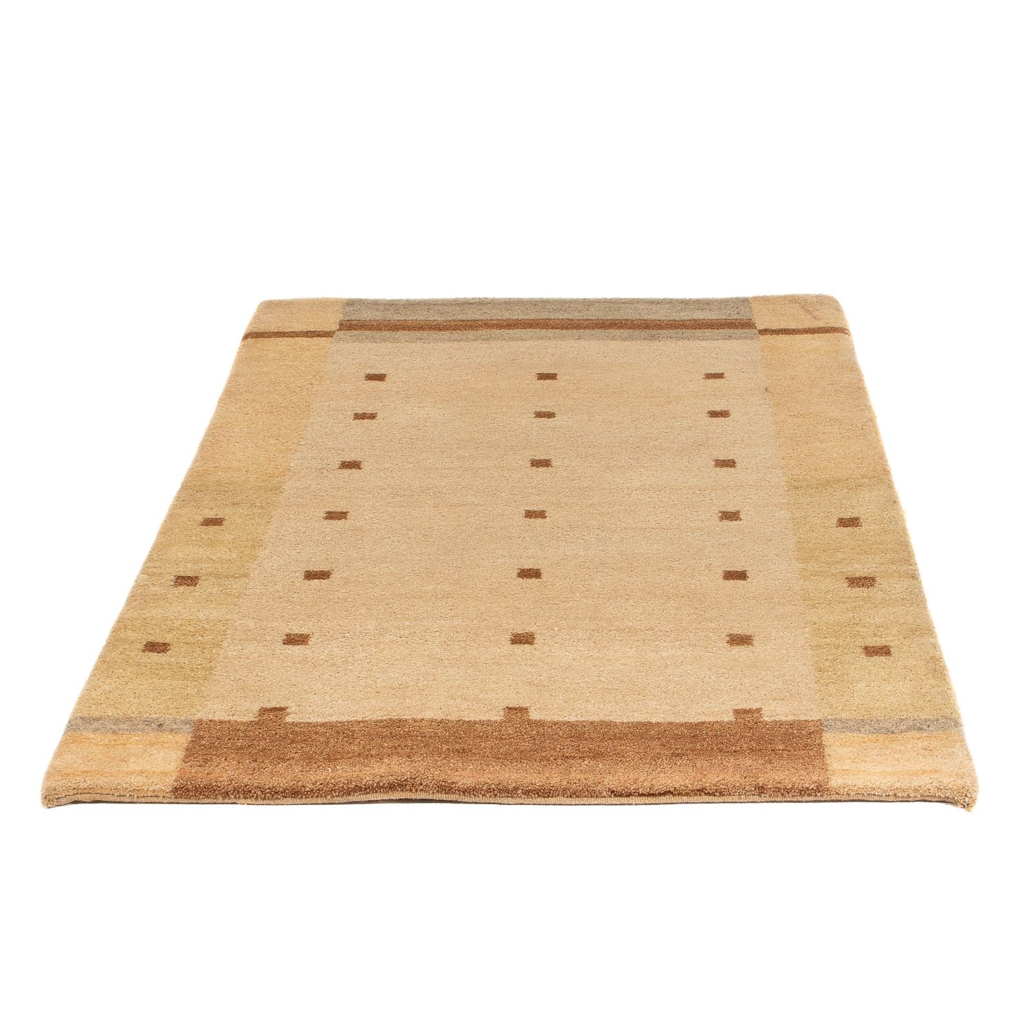 Gabbeh-tæppe - Indus - 158 x 105 cm - beige