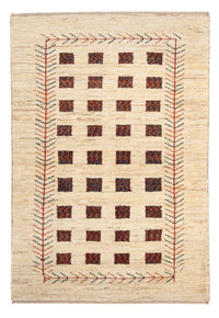 Gabbeh-tæppe - Persisk - 135 x 84 cm - beige