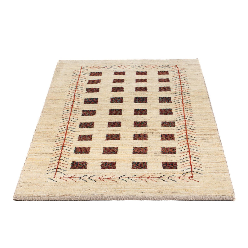 Gabbeh-tæppe - Persisk - 135 x 84 cm - beige