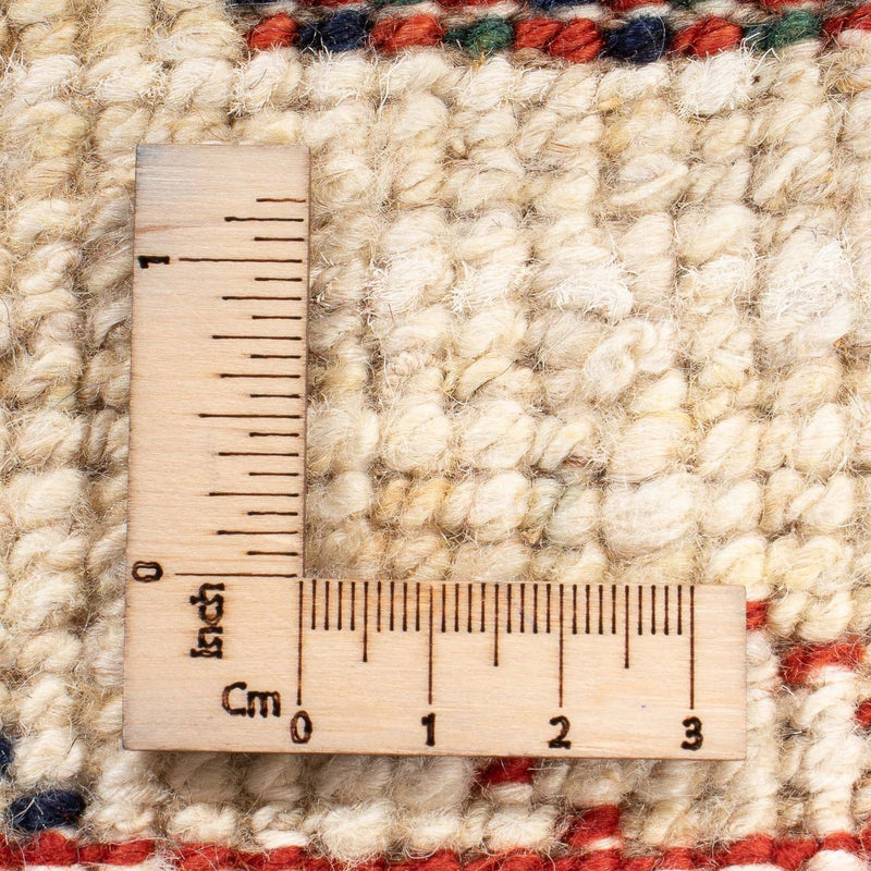 Gabbeh-tæppe - Persisk - 135 x 84 cm - beige