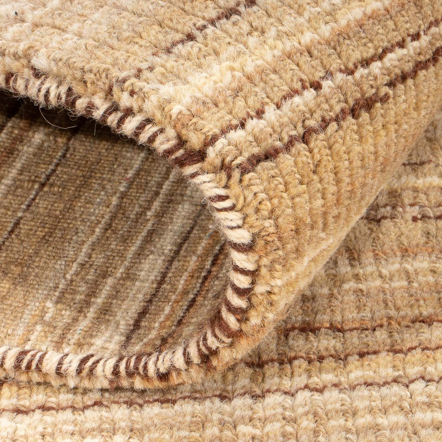 Gabbeh Tæppe - Loribaft Softy - 160 x 100 cm - beige