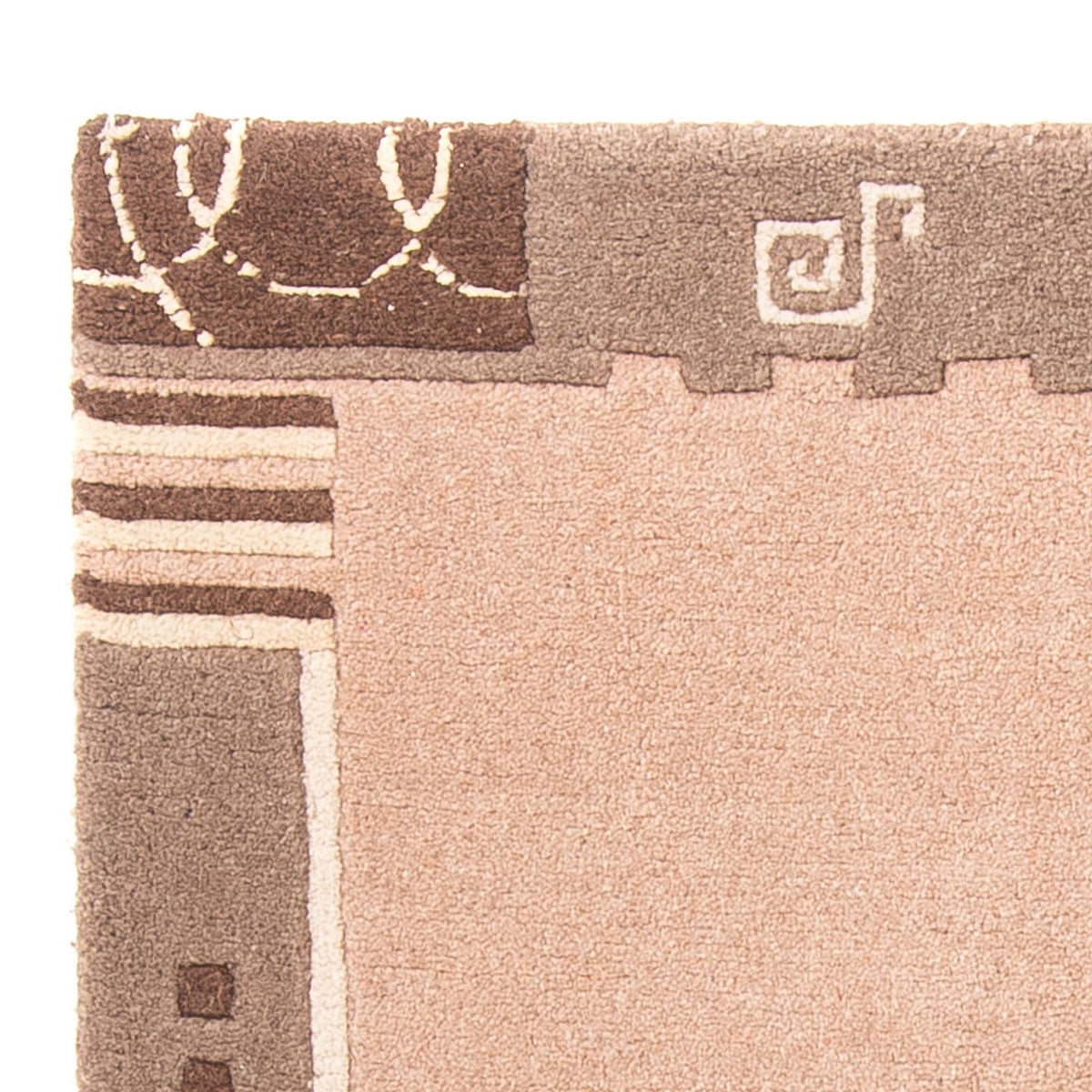 Nepal Tæppe - 148 x 83 cm - lys brun