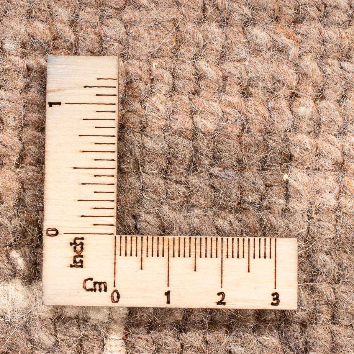 Nepal Tæppe - 148 x 83 cm - lys brun