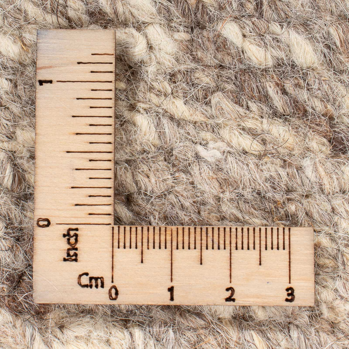 Nepal Tæppe - 160 x 90 cm - natur