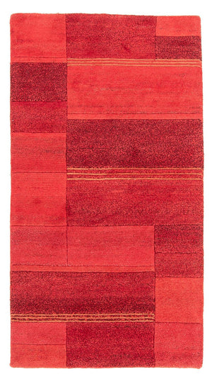 Nepal Tæppe - 140 x 73 cm - rød