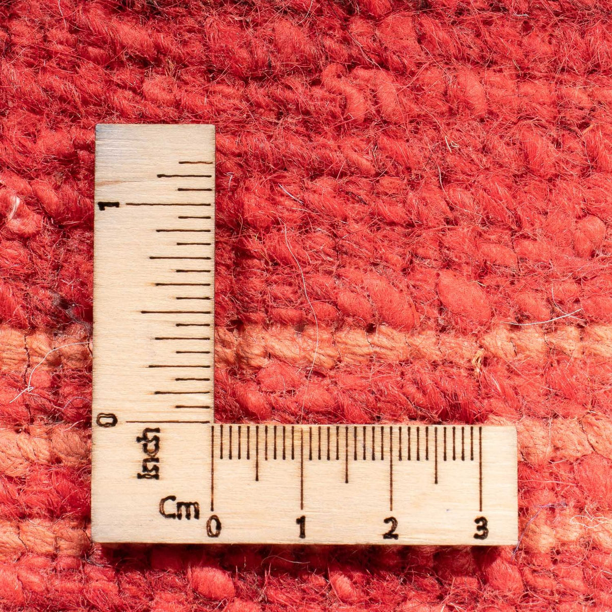 Nepal Tæppe - 140 x 72 cm - rød