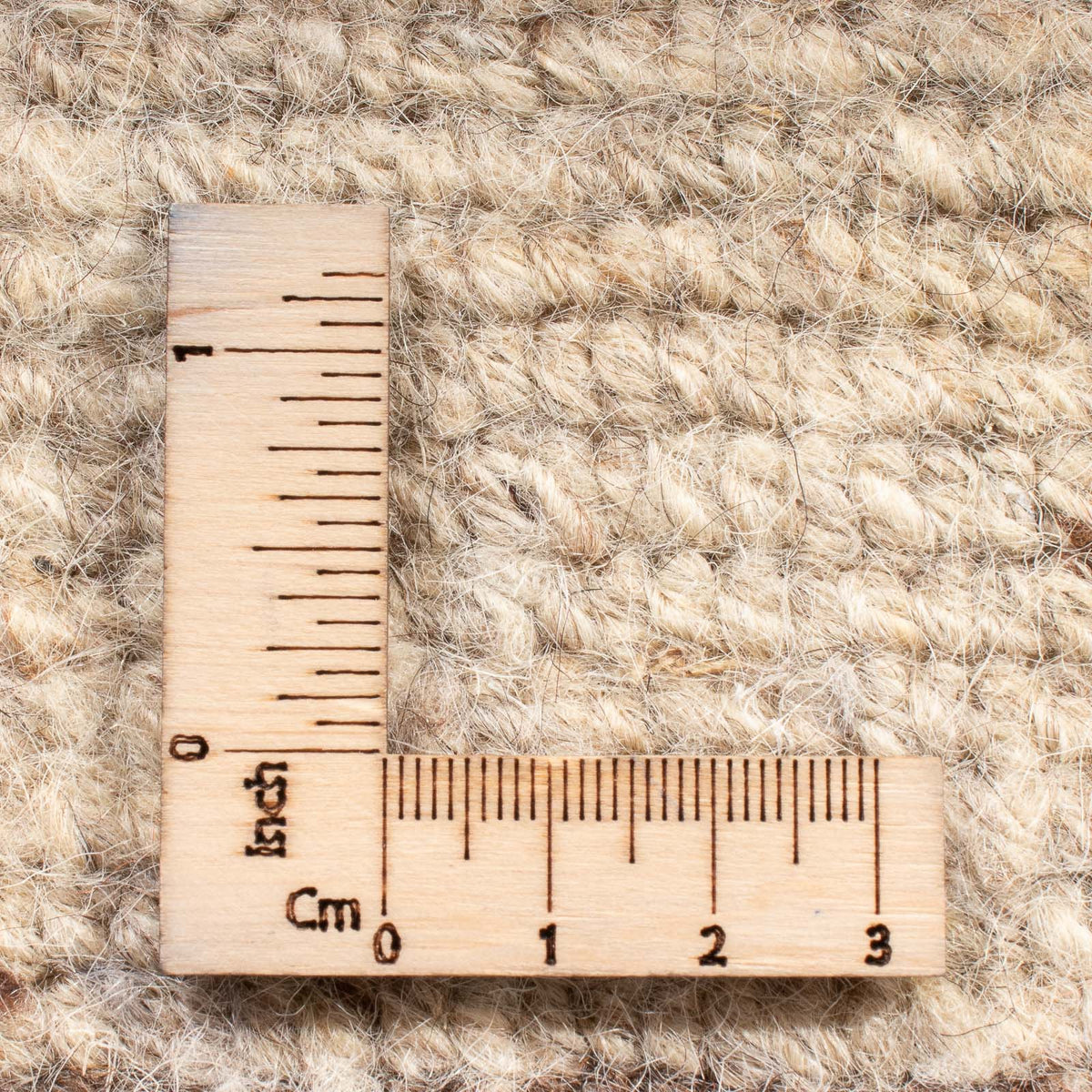 Nepal Tæppe - 160 x 90 cm - natur