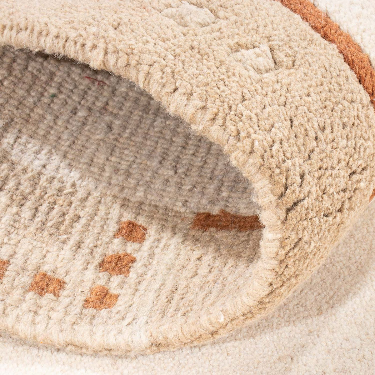 Nepal Tæppe - 150 x 80 cm - natur