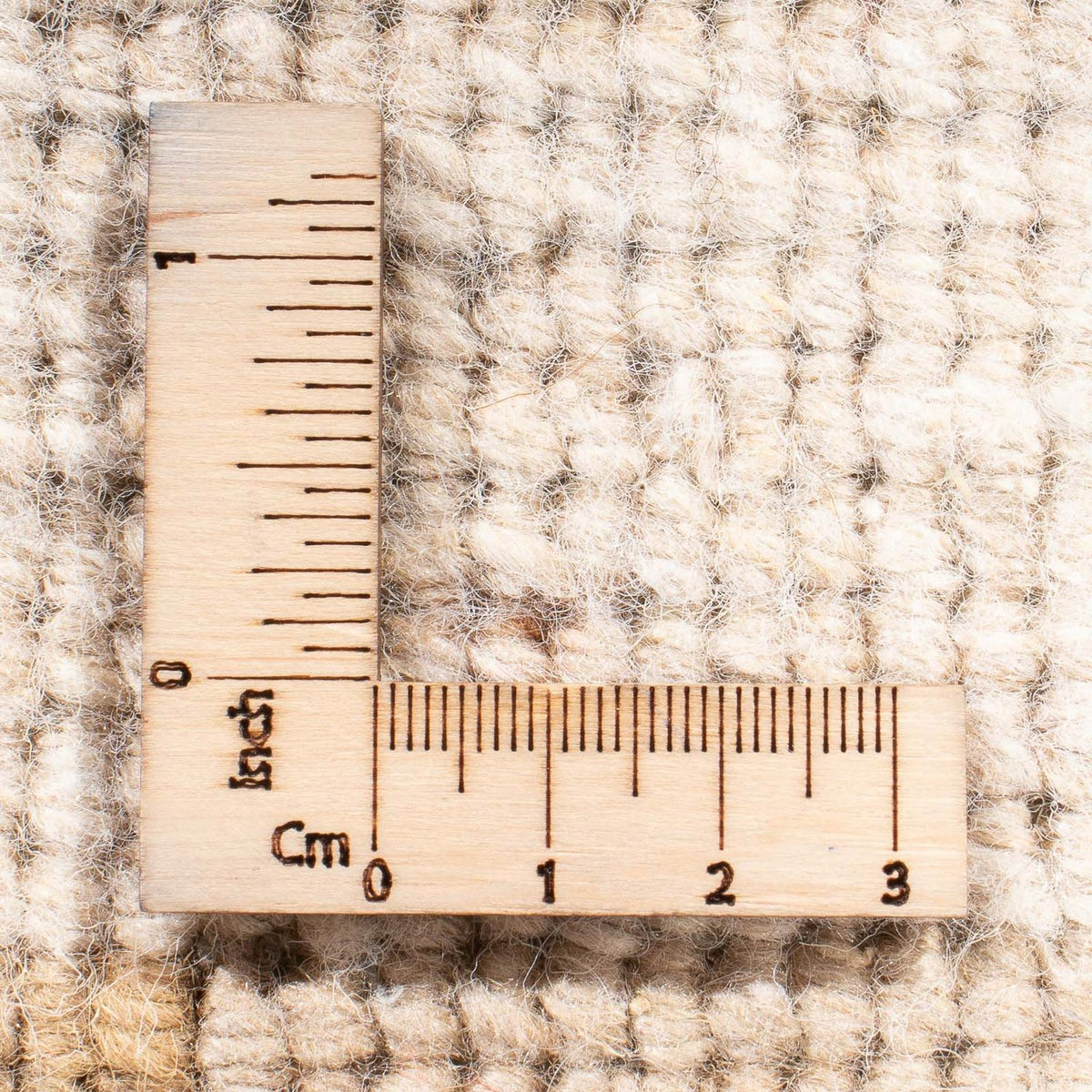 Nepal Tæppe - 150 x 80 cm - natur