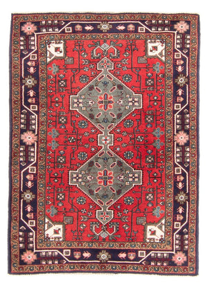 Persisk tæppe - Nomadisk - 150 x 107 cm - rød